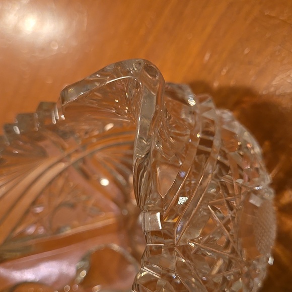 Antique American Brilliant Period Cut Glass Crystal Creamer & Sugar Set - Picture 16 of 16